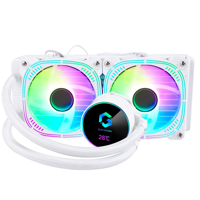 GAMEON KRAKEN A380 240mm Liquid CPU Cooler - White GAMEON KRAKEN A380 240mm Liquid CPU Cooler - White